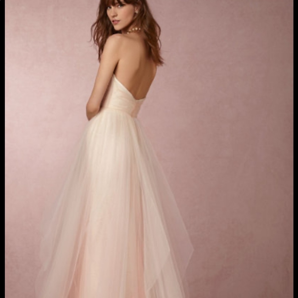 BHLDN HALEY PAIGE BELLA DRESS PINK 2,8NWT
